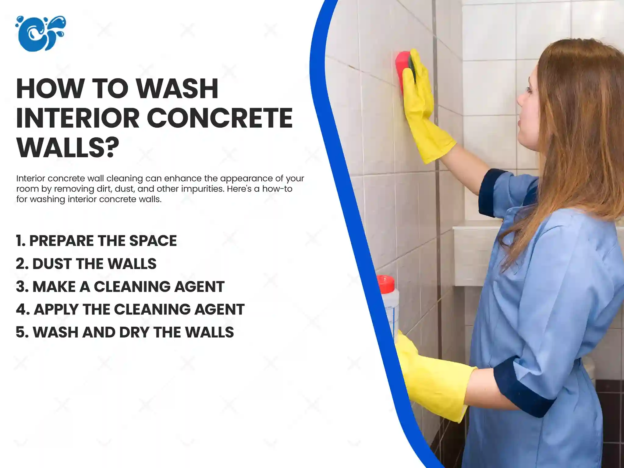 How To Wash Interior Concrete Walls