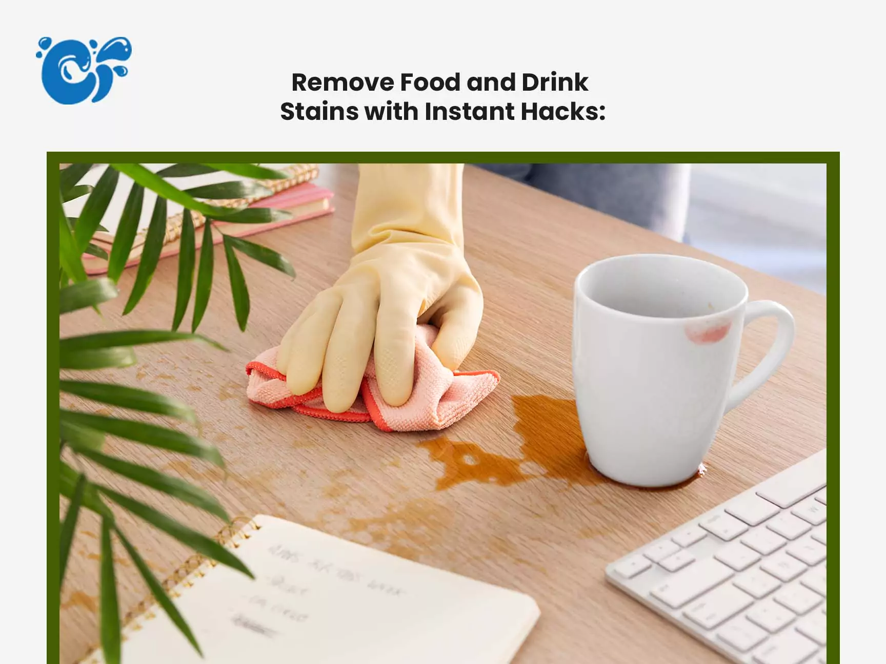 Remove Food and Drink Stains with Instant Hacks: